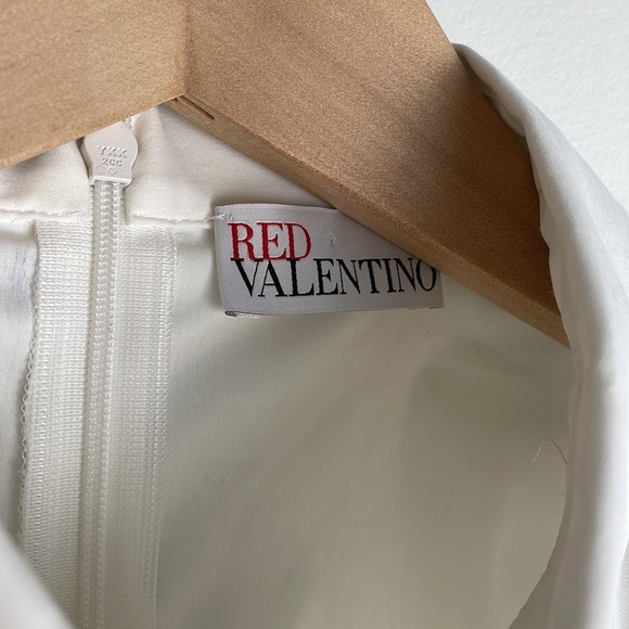 RED Valentino Piercing Detail Poplin Top - Picture 5 of 7